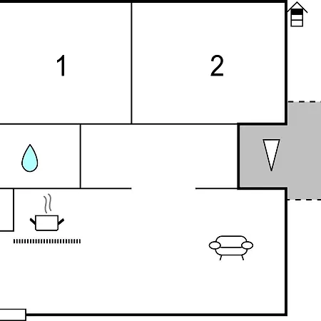 Two-bedroom In * Peroj